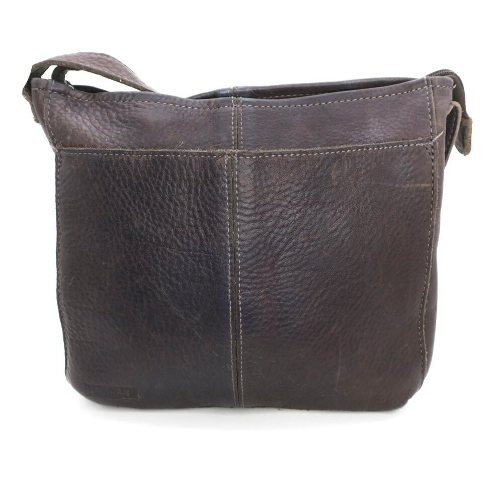 Duluth Lifetime Leather Medium Sling Bag Oiled Rugged Crossbody Purse